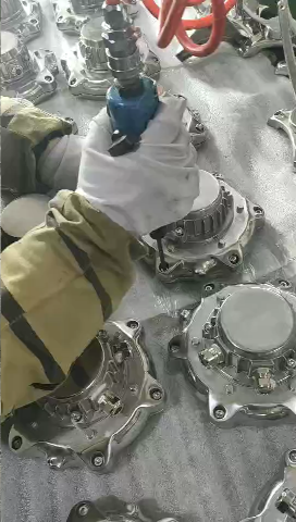 led underwater light housing assembling