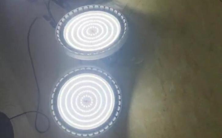 150W high bay with 60 degree are being tested